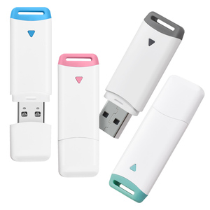 Clé USB promotionnelle en plastique à prix réduit, 64 Go, avec gravure laser gratuite du logo, étuis de protection pour clé USB 64 Go, musique - Product Image 1