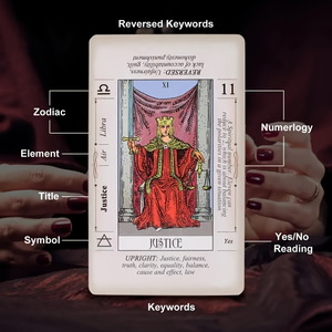 Baraja de <span class=keywords><strong>tarot</strong></span> clásica Rider Waite para principiantes con guía y significados en las cartas - Product Image 2