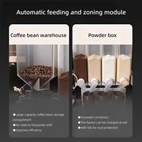 Distributeur automatique de café en direct d'usine, machine à expresso en libre-service, SDK et API ouverts, paiement en espèces, cartes de crédit, solutions pour bureaux