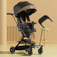 F EU/US Livraison Rapide K9 Poussette Bébé Portable Facile avec Cadre en Fer Chariot Magique chez Affordab