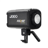 Projecteurs LED COB portables 300W multicolores blanc chaud, contrôle DMX512, CRI96, angle de faisceau 36°, indice de protection IP33, pour diffusion en direct TikTok