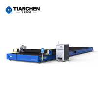 Machine de gravure laser CNC Tianchen sur mesure en gros avec rails de guidage Cypcut HIWIN pour métal, refroidie par eau, haute précision