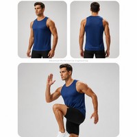 Canotta Senza Maniche di Alta Qualità, Asciugatura Rapida, Traspirante, per Palestra e Corsa, Design Personalizzato OEM ODM con Logo Stampato, Unisex
