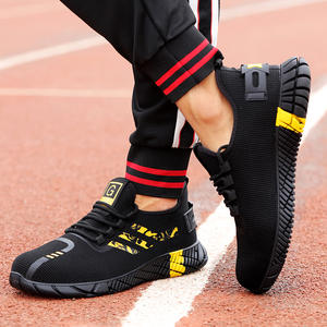 מחיר זול אופנה פלדת הבוהן גברים הוכחה לנשימה סניקרס מגן ספורט עבודת אור משקל בטיחות נעליים - Product Image 3