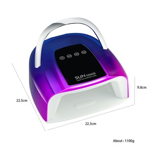 Lampe à ongles rechargeable S20UV, 48 perles LED, séchage rapide, lampe solaire à induction, spéciale pour les salons de manucure - Product Image 4
