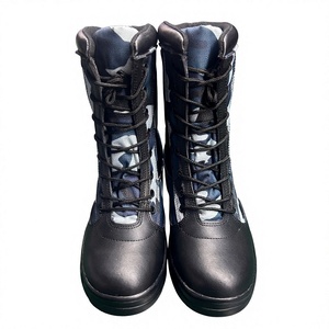 DF24 Outdoor Sport Men Leather Camouflage Waterproof Delta Desert Mountain Climbing Shoes Assault Camping <b>Boots</b> Tactical <b>Hiking</b> - Product Image 1