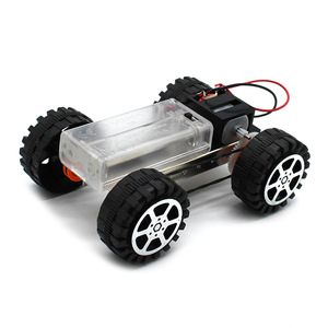 ชุดประกอบรถยนต์โลหะ 4WD ของเล่นวิทยาศาสตร์เพื่อการศึกษาสำหรับเด็กอายุ 7-9 ปี ใช้พลังงานจากแบตเตอรี่ - Product Image 2