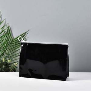 Nouvelle Pochette de Maquillage Transparente en PVC Écologique Personnalisée 2024, Couleur Violet, Imperméable, pour Voyage, Cosmétiques, Cadeau - Product Image 4