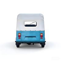Tuk-Tuk électrique indien en gros, alimenté par batterie 72V, autonomie de plus de 90 km, tricycle électrique OEM, 5 places
