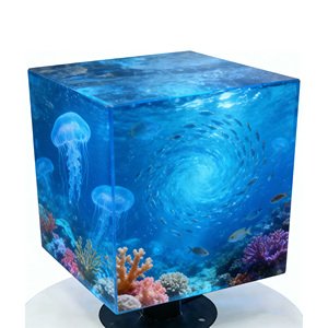 Écran LED <span class=keywords><strong>Cube</strong></span> <span class=keywords><strong>Rubik</strong></span> de haute luminosité, vente en gros, vente chaude, HD 500x500mm, écran LED <span class=keywords><strong>Cube</strong></span> P2.5 - Product Image 3