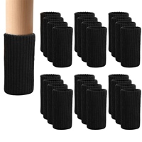 4 paquets de housses de pieds de table pour meubles Chaussettes tricotées pour pieds de chaise