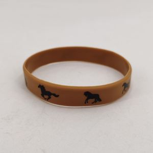 Bracelet en silicone à thème équestre, motif cheval, bracelet en caoutchouc promotionnel pour toutes les occasions - Product Image 5