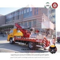 Promo Panas! Truk Kerja Udara Hidrolik 24 Meter, Outrigger Besar, Operasi Stabil, Beban 200kg, Lift Udara Konstruksi