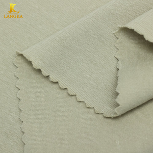 Tissu en jersey simple extensible en coton pur respirant et doux avec 5% d'élasthanne pour vêtements de bébé, t-shirts, vêtements de nuit et sous-vêtements - Product Image 3