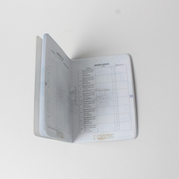 Impression personnalisée couverture de passeport certificat pape impression de petit livret personnalisé pour enfants jeux d'enfants impression de passeport personnalisée