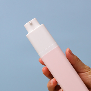 Phổ Biến 30Ml 50Ml Hồng Không Có Không Khí Bơm Chai Bao Bì Vuông Tùy Chỉnh Rỗng Nhựa Mỹ Phẩm Chai Nhà Máy Trực Tiếp Cung Cấp Sang Trọng - Product Image 1
