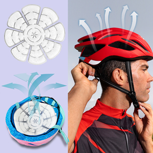 재사용 가능한 PCM 아이스 캡 쿨링 헤드 패치 헬멧용 남녀공용 스포츠 스타일 열성 편두통 및 더운 날씨에 효과적 - Product Image 2