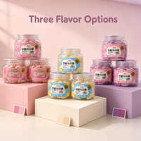 Kaassnack met eiwitpoeder, gefermenteerde melk en fruitpuree