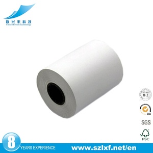 Rouleau de papier thermique en gros 80x80mm 57x50mm 57x40mm, papier de caisse monoface 100% pure pâte de bois certifié ISO 9001 - Product Image 3