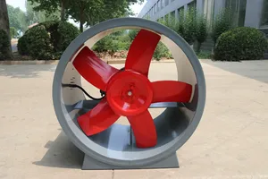 Ventilation Exhaust Fan GRAD DTF Series Smoke Exhaust Fan Used For Tunnel Ventilation