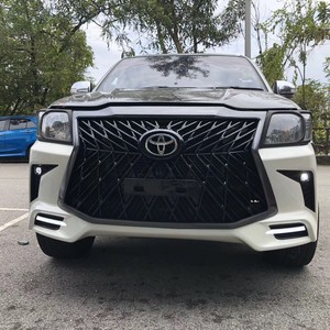 เหมาะสำหรับรุ่น Hilux ปี 2012-2015 ที่ได้รับการปรับแต่งหน้ารถแบบ LX, การปรับแต่งหน้ารถ Vigo เป็น LX และชุดแต่งหน้ารถ Lexus - Product Image 2