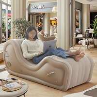 Canapé-lit gonflable moderne en tissu, très vendu, extensible, pour usage intérieur et extérieur, idéal pour salon, salles de bain, centres commerciaux