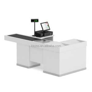 <span class=keywords><strong>Custom</strong></span> Beauty Salon bancone cassiere bancone negozio Mobile supermercato cassiere vetrina per la vendita in legno vetrina - Product Image 4