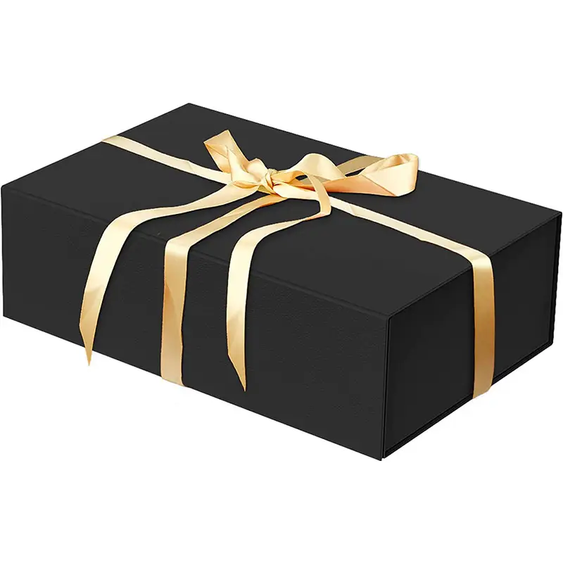 Kişiselleştirilmiş özel manyetik katlanır hediye kutusu ambalaj CMYK baskı yüksek kalite takı ambalaj kutusu üretici hediye kutusu