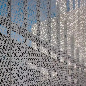Panel Perforado Decorativo de Acero Inoxidable 304 para Construcción, Malla Industrial, Rejilla, Cortina Metálica, Tablero de Balcón - Product Image 3