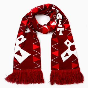 Op maat gemaakte groothandels fan-sjaals; hoogwaardig design fansjaal voor ondersteuning en aanmoediging; gebreide neksjaal promotie hete aanbieding - Product Image 3