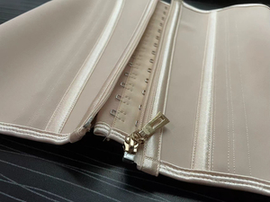 Venta al por mayor corsé para mujer cremallera frontal y gancho debajo del pecho corsé Top vaina térmica <span class=keywords><strong>faja</strong></span> adelgazante de talla grande - Product Image 5