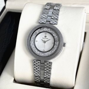 Nouvelle montre-bracelet pour femme, élégante et tendance, style luxe léger, avec chaîne en strass et mouvement à quartz, étanche - Product Image 2