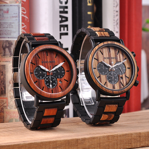 Pour BOBO BIRD hommes montres-bracelets en acier inoxydable livraison rapide pour zèbre Design en bois à la mode pour hommes femmes remise - Product Image 5