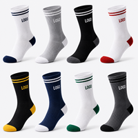 Chaussettes de cyclisme personnalisées, chaussettes de sport avec logo, chaussettes de compression respirantes pour la pratique du cyclisme en plein air