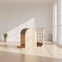 MJD W17A Adjustable Maple Wood Pilates Ladder Barrel-Tahan Lama & Ramah Lingkungan