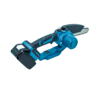 Kit de mini-tronçonneuse électrique sans fil 18V de 6 pouces, à une main, sans balais, pour la coupe du bois et l'élagage, outils électriques de jardin