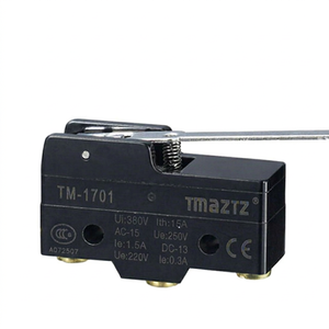 Micro-interrupteur Tmaztz Tm-1701 380V 15A SPDT à usage industriel en plastique IP40 - Product Image 1