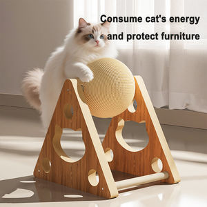 Nieuwe Mode Hot <span class=keywords><strong>Sale</strong></span> Kat Oefening Huisdier Puzzel Milieuvriendelijk Kat Krabbal Speelgoed Voor Kat Oefenwiel - Product Image 2