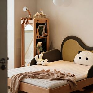 Dodo Children's <b>Bed</b> Solid Wood Adjustable Extendable Kids <b>Bed</b> For Boys And Girls - Product Image 1