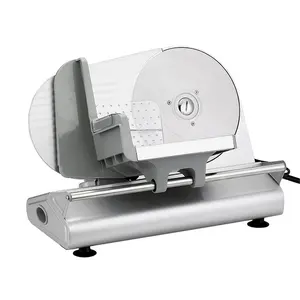 Factory Price 150W Full Copper Motor 220mm Stainless Steel Blade Automatic Frozen Meat Slicer