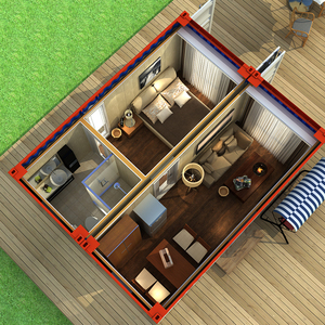 Custom Foldable Container House with Sandwich Panel for Outdoor Use Hotel & Mall Application Modern Design Fast Installation - Product Image 3