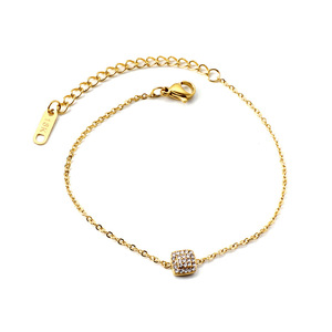 Collier Pendentif Géométrique en Acier Inoxydable pour Femme, Bijou Tendance, Design Elliptique Irrégulier, Sertissage Pavé, Idéal Cadeau pour Toutes Occasions - Product Image 5