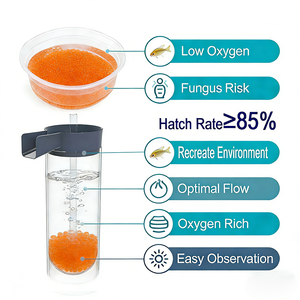 CATAQUA MC Jar Incubator Transparante Goedkope Forelbroedmachine Koop Tilapia Fingerlings Online Aquacultuurapparatuur voor Viskweek - Product Image 1