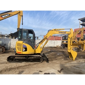 High Quality Used Komatsu PC55MR Excavator 5.5 Ton Mini Excavator with Core Components Gearbox Motor Pump Engine <b>Gear</b> for Sale - Product Image 1