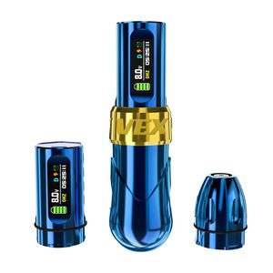 Body Art Electric Digital Rotary Tattoo Machine <span class=keywords><strong>Kit</strong></span> Baterías duales Pluma de tatuaje inalámbrica para agujas de cartucho de tatuaje - Product Image 4
