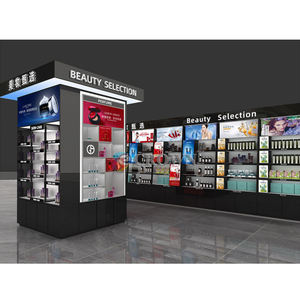 Incense showcase Retail Makeup Countermart Makeup Irregular Shop <strong>Pl</strong> Chain Shop Perfume Display Cabinet OEM - Product Image 4