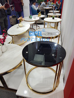 CICEL CCZK-2242-ION CCZK-2030-ION métal meubles chaises tables or machine de placage pvd
