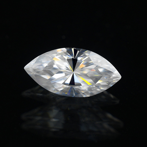 Sicgem hình dạng đặc biệt màu trắng D Màu VVS1 cắt 1CT moissanite đá lỏng đá quý tuyệt vời cắt màu chơi/lửa GRA giấy chứng nhận - Product Image 4