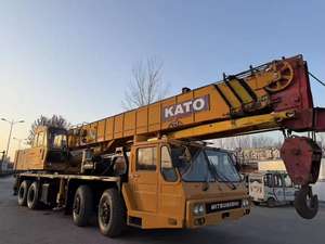 Grúa telescópica sobre camión Kato Nk500e usada, de 5 brazos, 7/8/10/12/25/50/70/80/100 toneladas, para uso fuera de carretera, con buena calidad, máquina de construcción. - Product Image 6