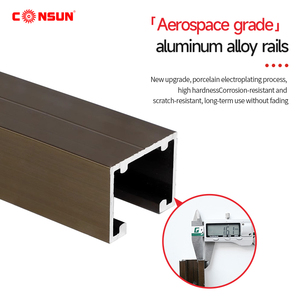 Consun Trung Quốc Nhiệm Vụ Nặng Nề Đóng Mềm Phụ Kiện Trượt Con Lăn Cửa Sổ Con Lăn Mang Bánh Xe Ròng Rọc Cửa Trượt Con Lăn - Product Image 2